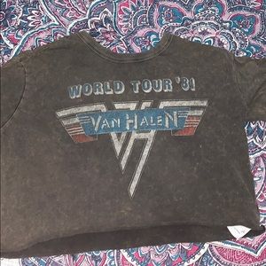 American Eagle Van Halen Crop Top 🦅